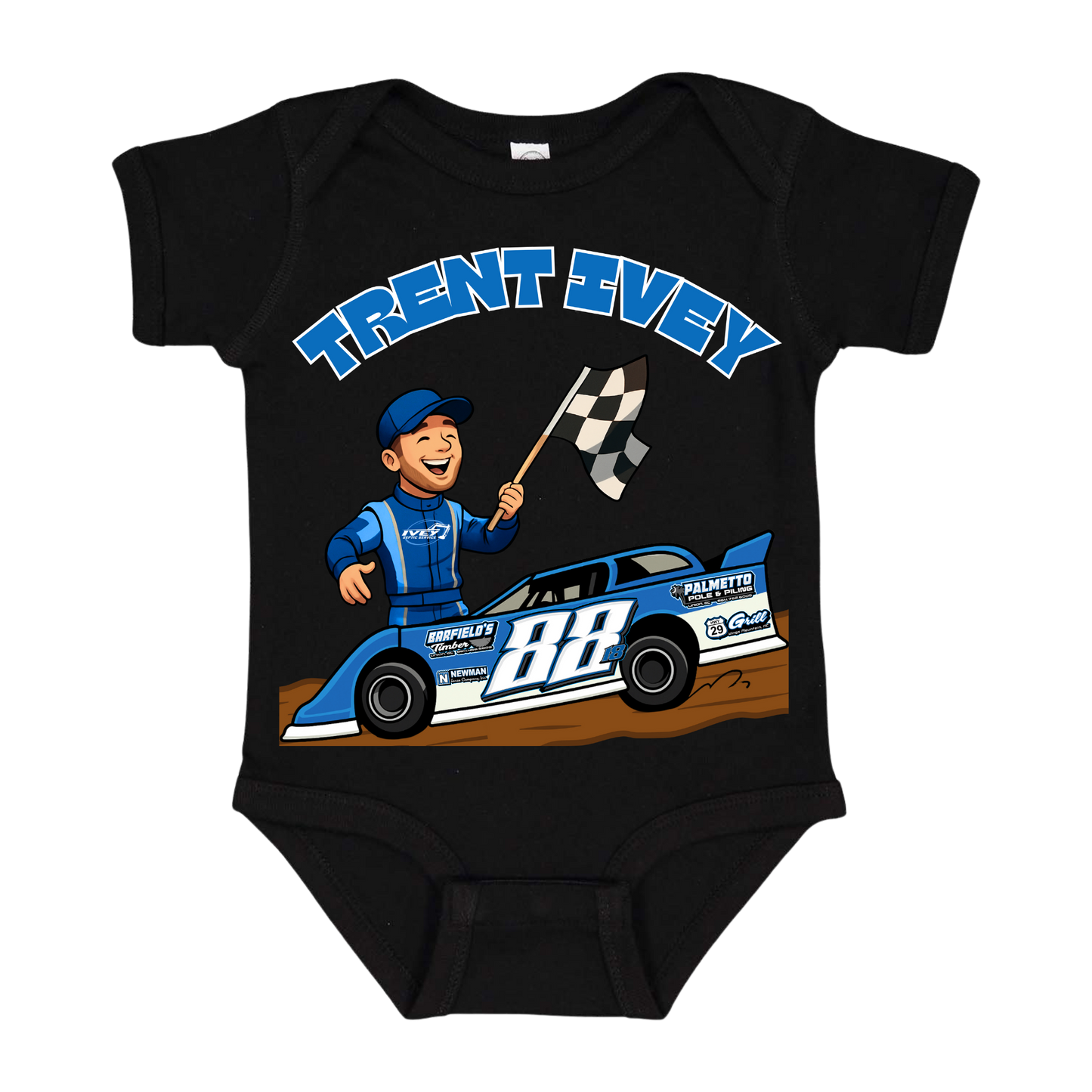 Black 88 Kids Tee/Onesies